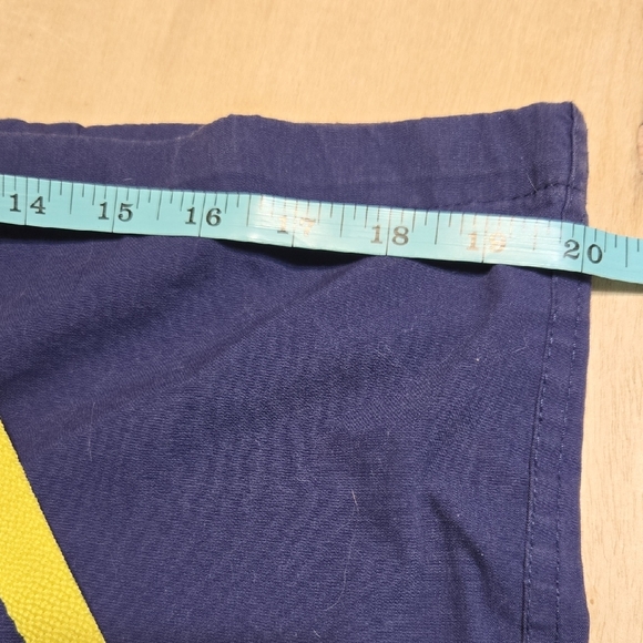 Standard Textile Classic Blue Scrubs Set Unisex Lg Bottoms Sm Tops Drawstring - Picture 2 of 9